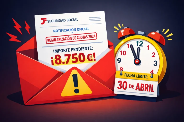 Regularización de cuotas de autónomos 2024: ya están llegando las notificaciones de la Seguridad Social