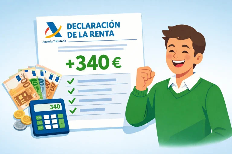 Nueva deducción de 340 euros en el IRPF: Hacienda confirma el descuento para sueldos bajos en la Renta 2026